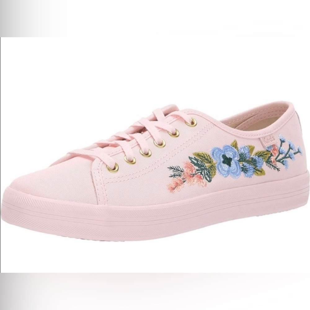 Rifle paper co keds pink sneakers